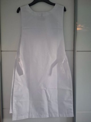 Bata sanitaria Hejco blanca
