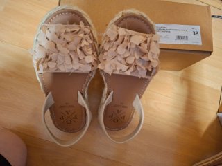 Sandalias Popa Nude Talla 38