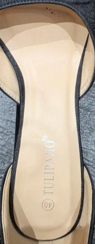 ZAPATOS DE TACÓN CHUNKY RASO NEGRO