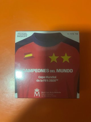 Moneda Mundial FIFA 2026 5 Euros