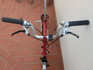 Bicicleta Brompton M3L Roja