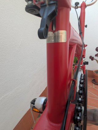 Bicicleta Brompton M3L Roja