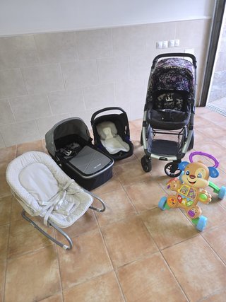Cochecito, Silla de Coche y Hamaca Bebé