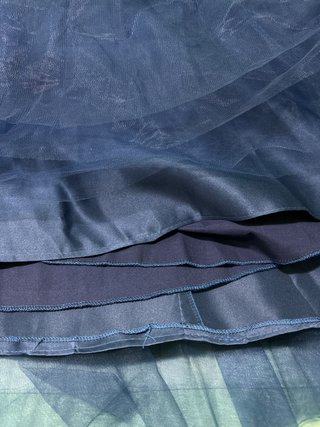 Vestido de fiesta/boda azul