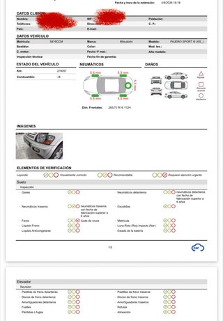 Mitsubishi Montero 2002