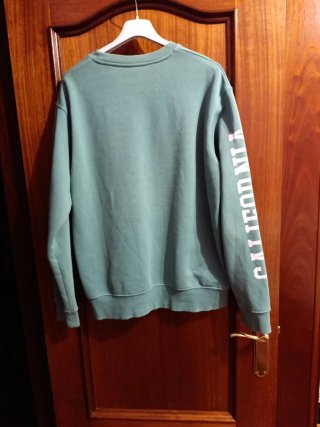 Sudadera Zara Los Angeles Verde