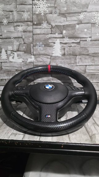 Volante M3 SMG E46 Carbono
