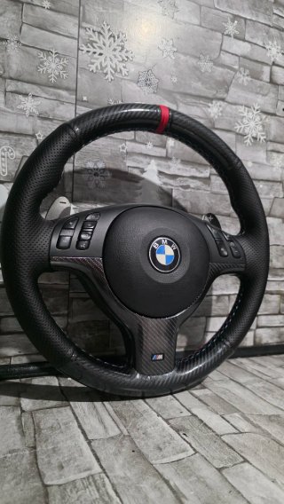 Volante M3 SMG E46 Carbono