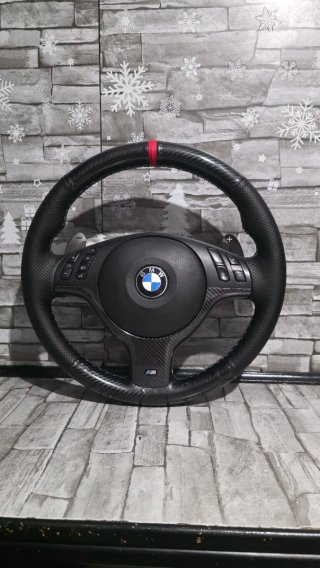 Volante M3 SMG E46 Carbono
