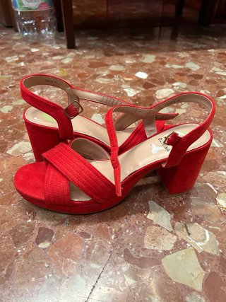 Sandalias Niko Amore Rojas Tacon