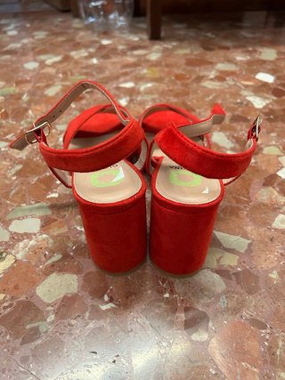 Sandalias Niko Amore Rojas Tacon