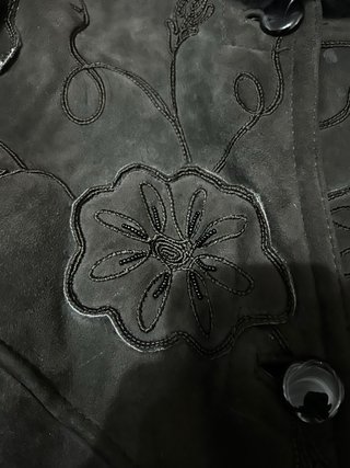 Montone vintage pelle spagnola shearling taglia M