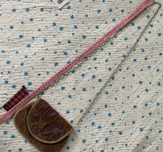 Bolso Trucco bordado marrón nuevo con etiqueta