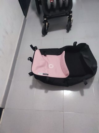Carrito Bugaboo Camaleon Rosa + extras