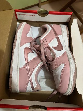 Nike Dunk Low Donna Rosa Bianco