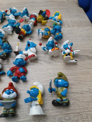 Set di figure in PVC dei Puffi