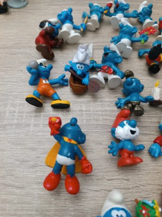 Set di figure in PVC dei Puffi