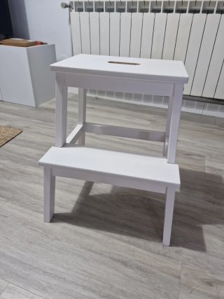 Banco Escalera Blanco Madera Ikea