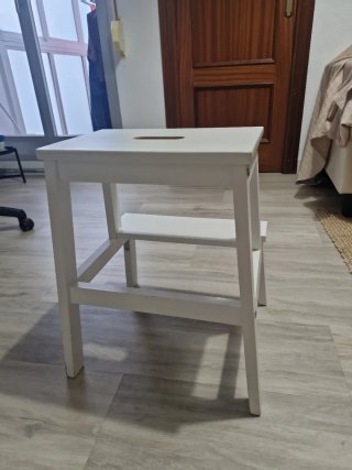 Banco Escalera Blanco Madera Ikea