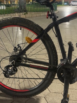 Bicicleta Cosmo Negra y Roja