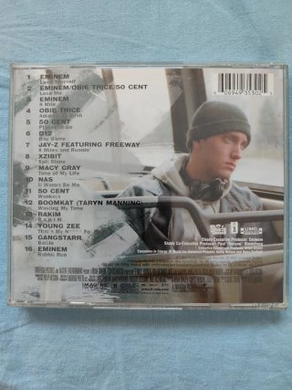 Banda Sonora 8 Millas Eminem CD