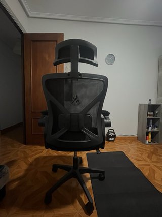 Silla de escritorio Symino negra
