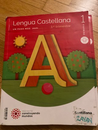 Libros primero de primaria lengua y matemaiticas
