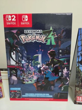 Carteles promocionales videojuegos Nintendo Switch