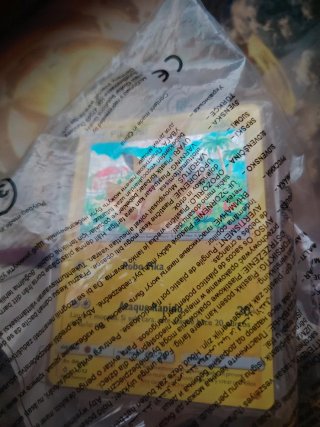 Carta Pokémon Pikachu McDonald's sellada