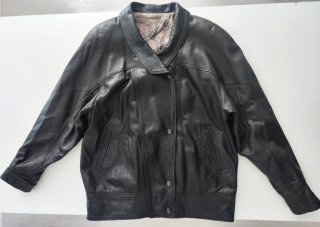 Chaqueta de cuero vintage