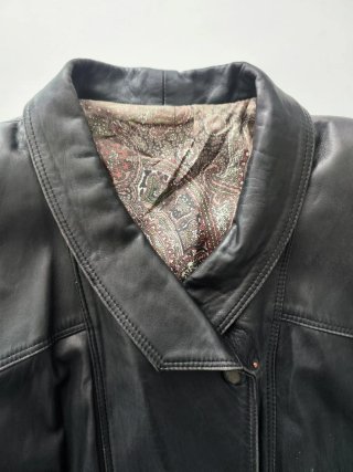 Chaqueta de cuero vintage