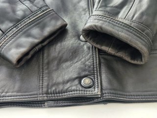 Chaqueta de cuero vintage