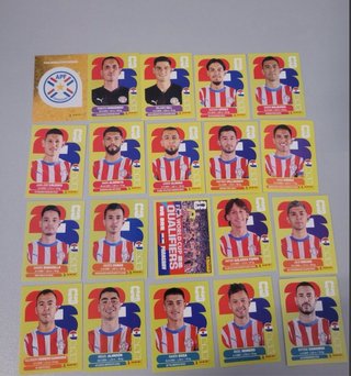 Cromos Panini Paraguay Mundial 2022 united limited
