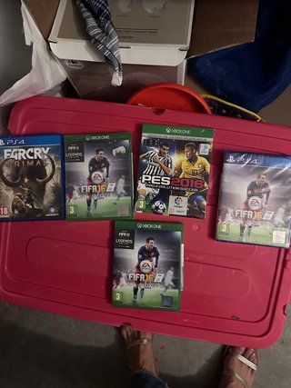 Lote 4 Videojuegos PS4 y Xbox One