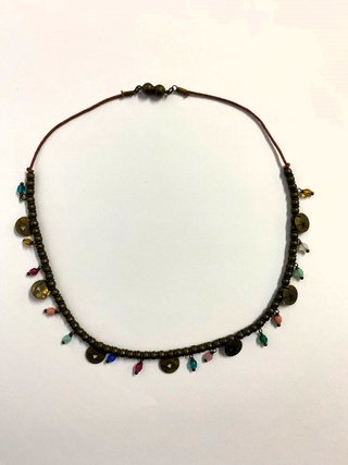 Collar y pendientes Boho etnico