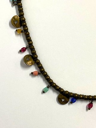 Collar y pendientes Boho etnico