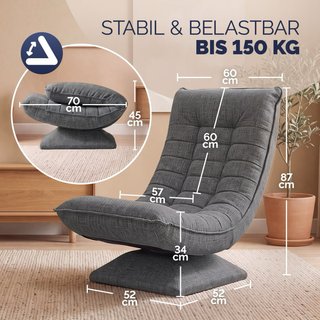Sillón Reclinable Gris