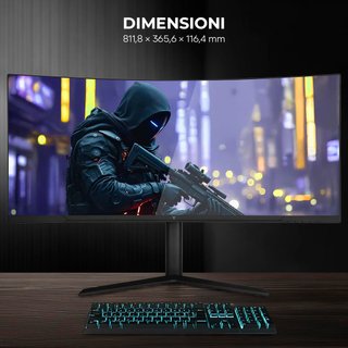 YEYIAN Elysium34 Monitor Curvo IPS 34 180Hz