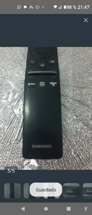 Mando Samsung Smart TV con Micrófono