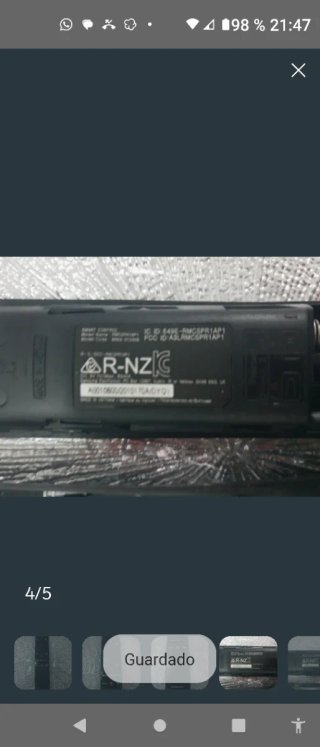 Mando Samsung Smart TV con Micrófono