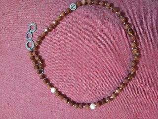Collar Fascini de Italia Perlas y Circonitas