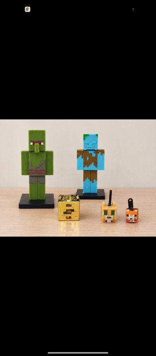 Figuras Minecraft Huevo Kinder Funko pop
