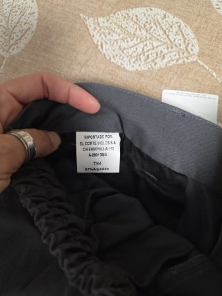 Pantalón de trabajo gris