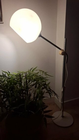 Lampada da terra vintage anni '70