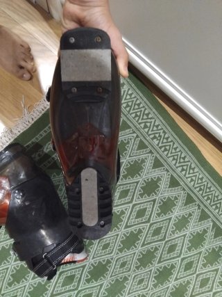Botas de esquí Lange rojas talla 42