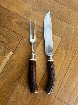 Dorko Solingen Cuchillo y Tenedor Vintage