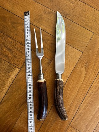 Dorko Solingen Cuchillo y Tenedor Vintage