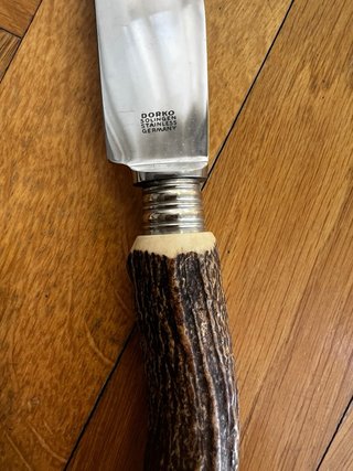 Dorko Solingen Cuchillo y Tenedor Vintage
