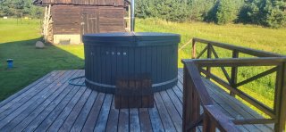 Jacuzzi Nórdico Negro y Marrón Tlf. 697420745