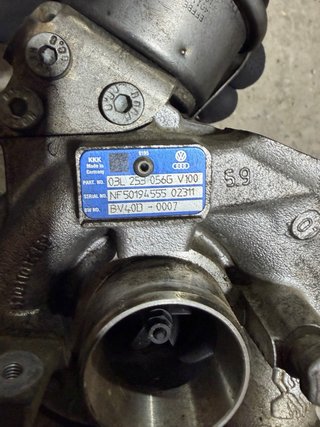 Turbo Volkswagen 2.0 TDI 140 CV